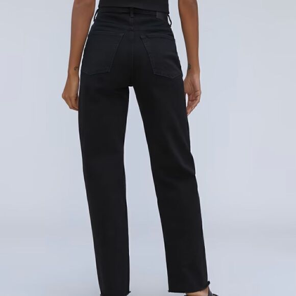 Everlane The Way High jeans in Black size 23 - Picture 2 of 3